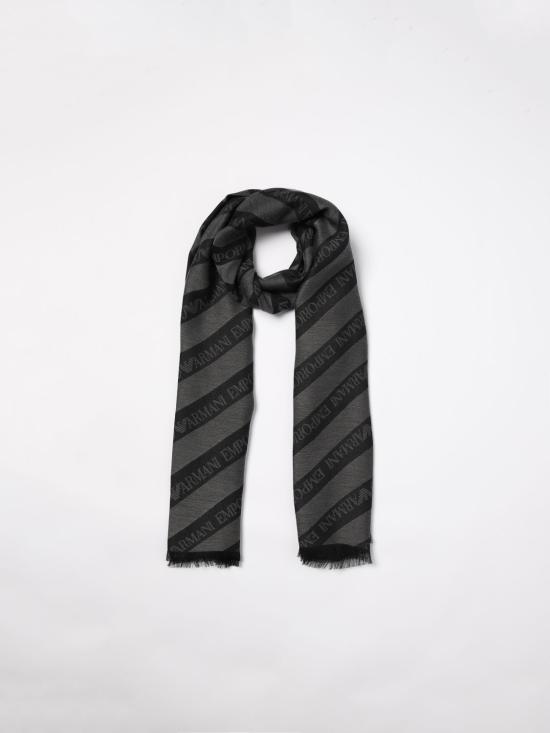 24FW 엠포리오 아르마니 머플러/스카프 6252554F380 00044 Charcoal - EMPORIO ARMANI
