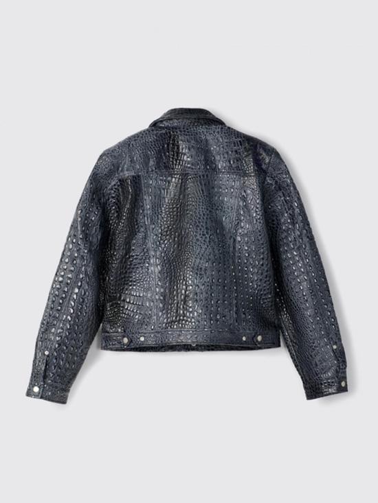 26FW 캠퍼 자켓 AU00012 001 LEATHER JACKET 0 Grey - CAMPER