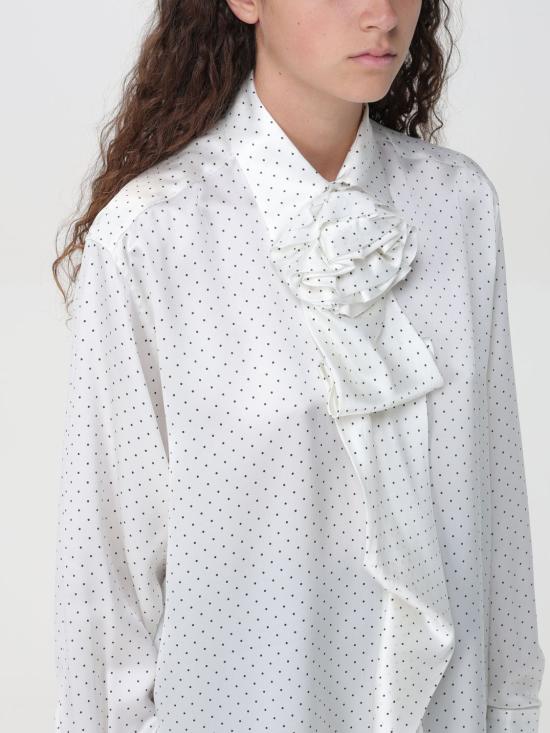 25FW 에르마노 설비노 블라우스 D452K343TFJ S4518 Natural - ERMANNO SCERVINO