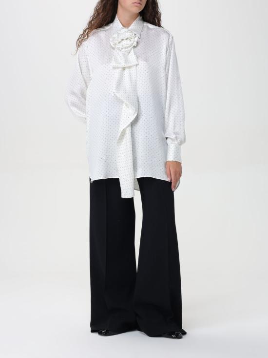 25FW 에르마노 설비노 블라우스 D452K343TFJ S4518 Natural - ERMANNO SCERVINO