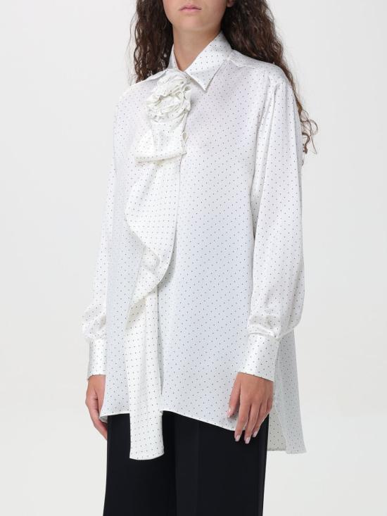 25FW 에르마노 설비노 블라우스 D452K343TFJ S4518 Natural - ERMANNO SCERVINO