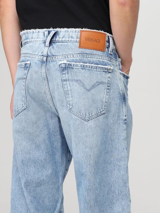 24FW 베르사체 데님 팬츠 10158511A11281 1D380 Blue - VERSACE