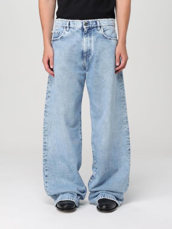 24FW 베르사체 데님 팬츠 10158511A11281 1D380 Blue