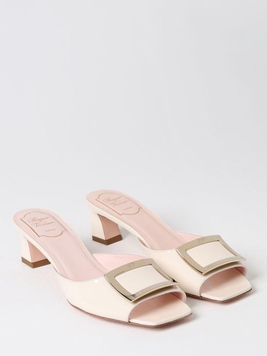  로저비비에 뮬/슬리퍼 RVW74839190D1P C019 Yellow Cream - ROGER VIVIER