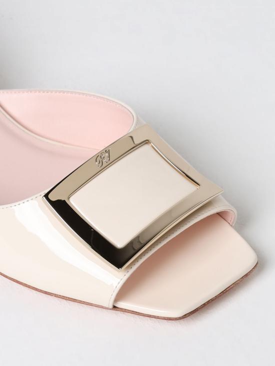  로저비비에 뮬/슬리퍼 RVW74839190D1P C019 Yellow Cream - ROGER VIVIER