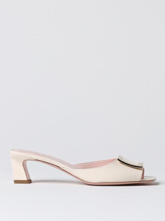  로저비비에 뮬/슬리퍼 RVW74839190D1P C019 Yellow Cream