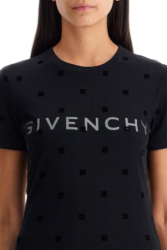 25SS 지방시 반팔 티셔츠 BW70CG3YDU 001 - GIVENCHY