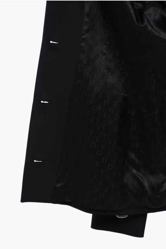  오프화이트 수트 자켓 OWEF117F23FAB0011000 Black - OFF WHITE