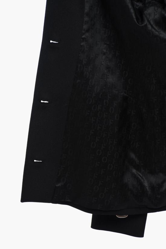  오프화이트 수트 자켓 OWEF117F23FAB0011000 Black - OFF WHITE