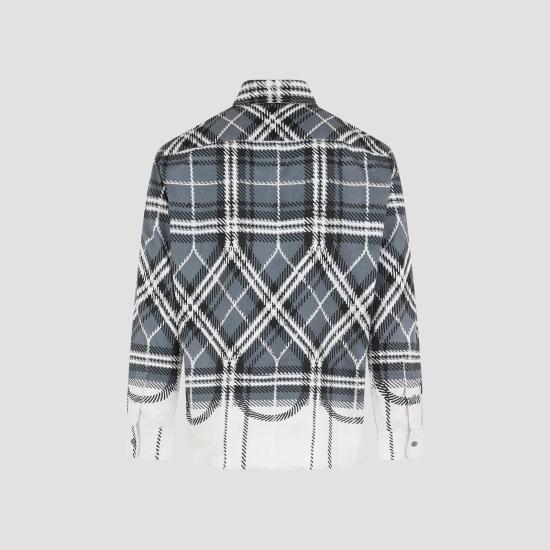 24FW 크레이그 그린 긴팔 셔츠 CGAW24CWOSHI47 GREY PLAID - CRAIG GREEN