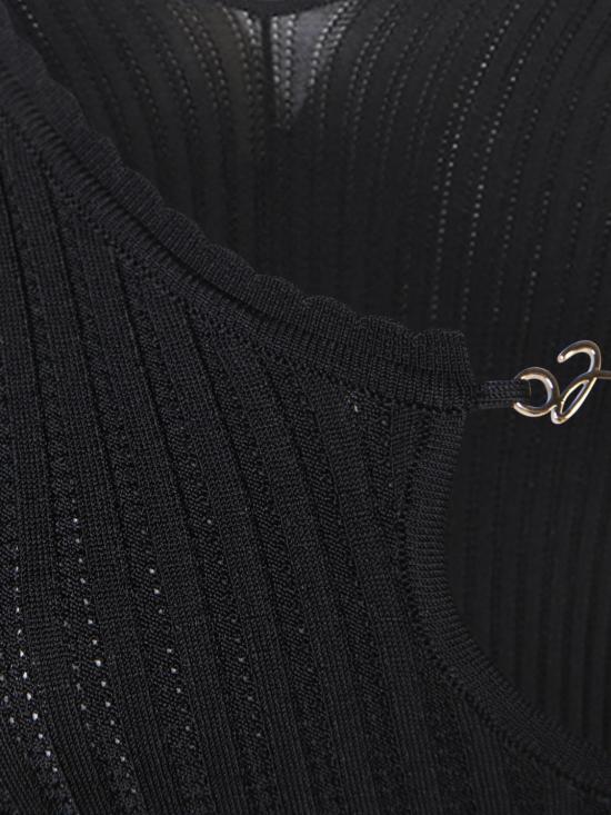 24FW 자크뮈스 미디 원피스 241KN356 2358 990 BLACK - JACQUEMUS