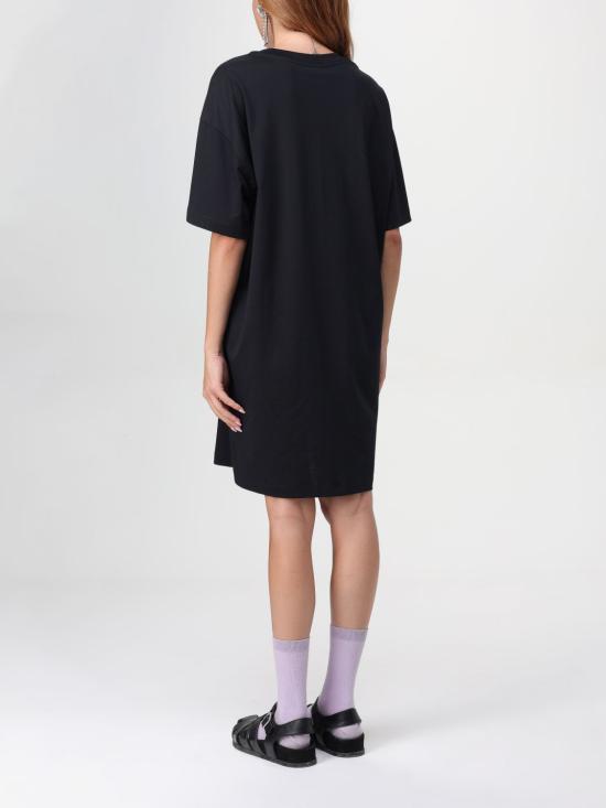 24FW 모스키노 미디 원피스 04558237 2555 Black - MOSCHINO