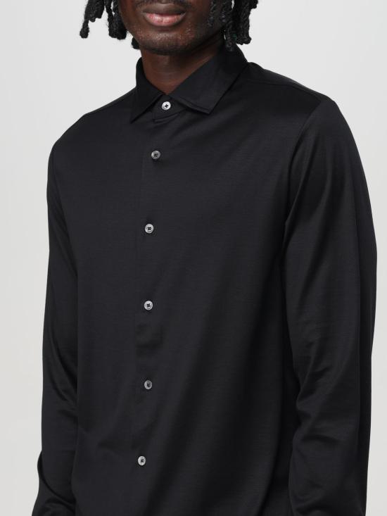  엠포리오 아르마니 긴팔 셔츠 8N1CG11JUVZ 0999 Black - EMPORIO ARMANI