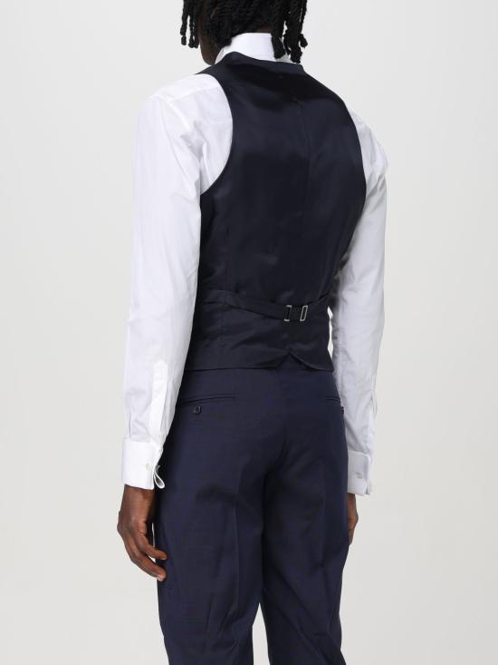  엠포리오 아르마니 베스트 01J0G001597 922 Blue - EMPORIO ARMANI