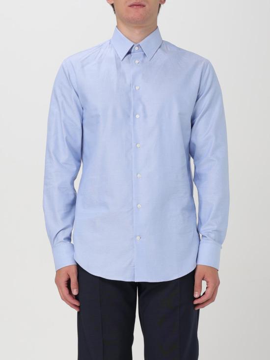  엠포리오 아르마니 긴팔 셔츠 EM000195TE10956 F9025 Gnawed Blue