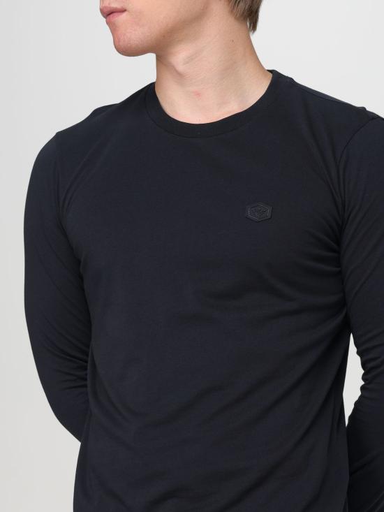  엠포리오 아르마니 긴팔 티셔츠 8N1TR11JRGZ 0920 Blue - EMPORIO ARMANI