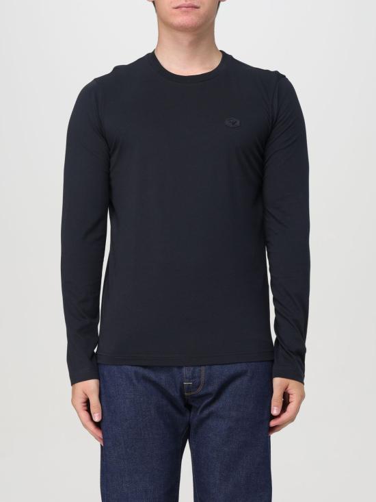  엠포리오 아르마니 긴팔 티셔츠 8N1TR11JRGZ 0920 Blue
