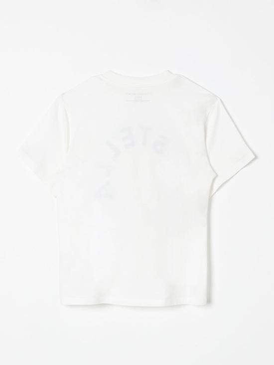 25FW [키즈] 스텔라 맥카트니 티셔츠 TV8P61Z0434 101 White - STELLA MCCARTNEY