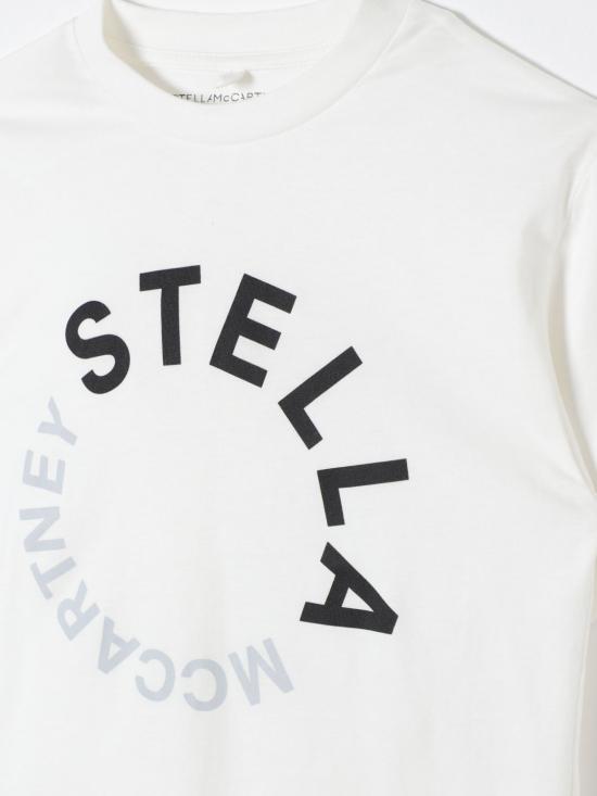25FW [키즈] 스텔라 맥카트니 티셔츠 TV8P61Z0434 101 White - STELLA MCCARTNEY