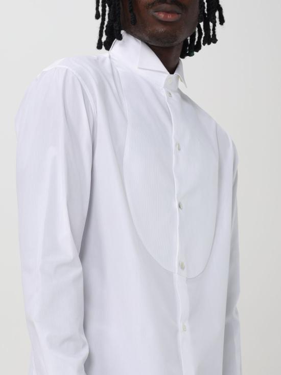  엠포리오 아르마니 긴팔 셔츠 EM000190TE10247 U0002 White - EMPORIO ARMANI