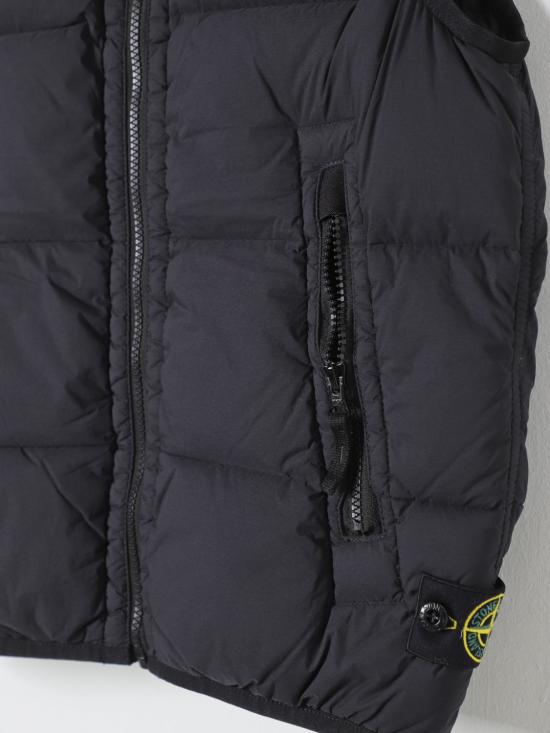 25FW [키즈] 스톤 아일랜드 베스트 8116G0328 V0029 Black - STONE ISLAND