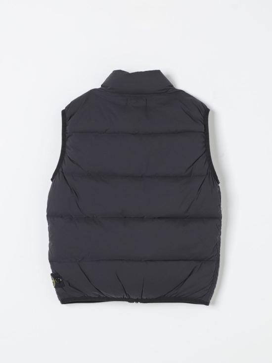 25FW [키즈] 스톤 아일랜드 베스트 8116G0328 V0029 Black - STONE ISLAND