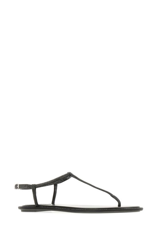25SS 르네 카오빌라 샌들 C11574010R001V050 BLACKSAT - RENE CAOVILLA