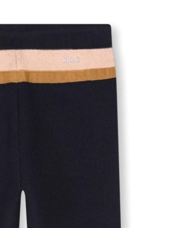 24FW [키즈] 끌로에 트레이닝/조거 팬츠 C20304 859 NAVY - CHLOE