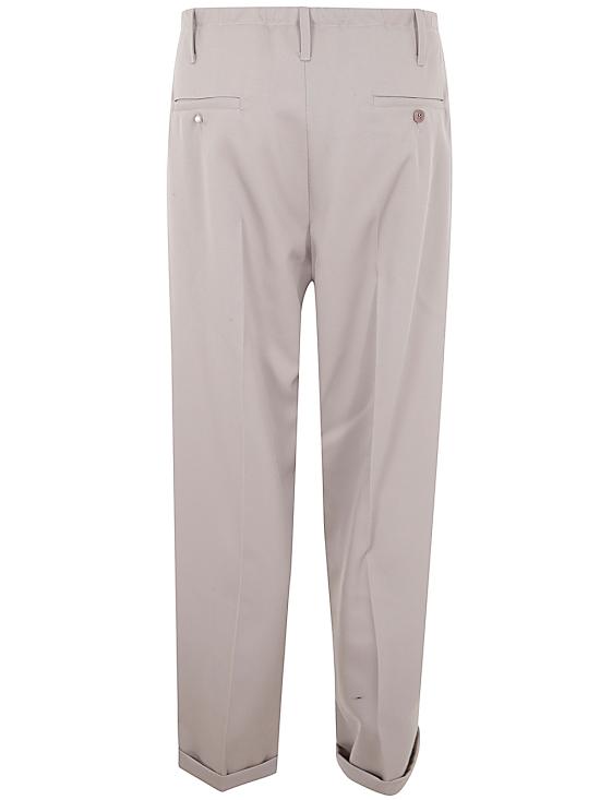 24FW 마리아노 스트레이트 팬츠 S68019807 LR07 02 CREAM - MAGLIANO