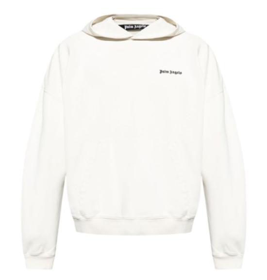 24FW 팜앤젤스 긴팔 티셔츠 PMBB153C99 FLE0020310 Off white black - PALM ANGELS