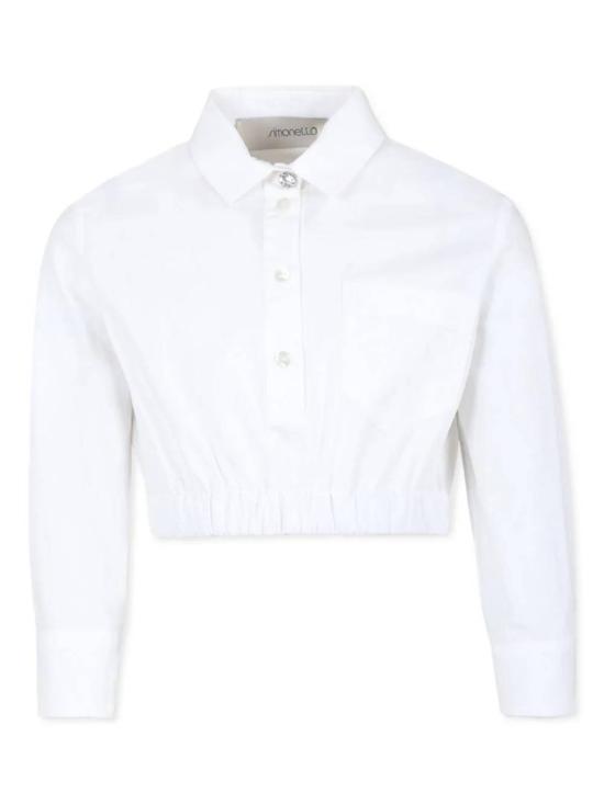 24FW [주니어] 시모네타 셔츠 SV5A60 P0013 100 White