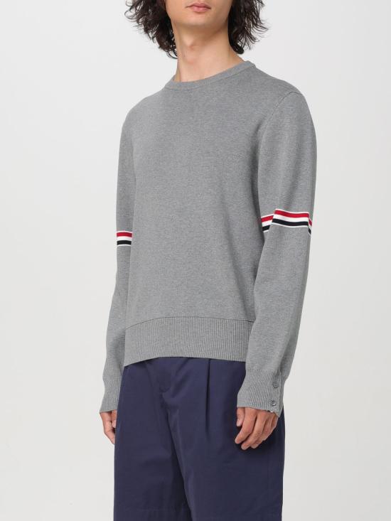 25FW 톰브라운 스웨터 MKA326AY3001 055 Grey - THOM BROWNE