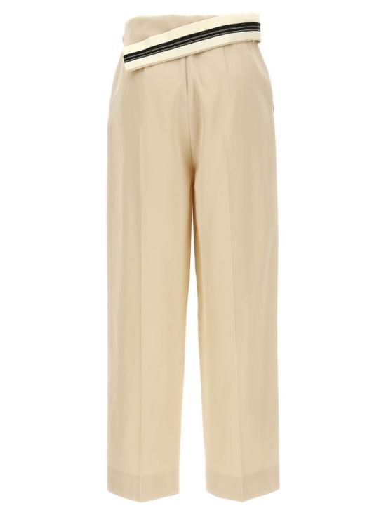  펜디 스트레이트 팬츠 FR6540ARU5F1NY8 Beige - FENDI