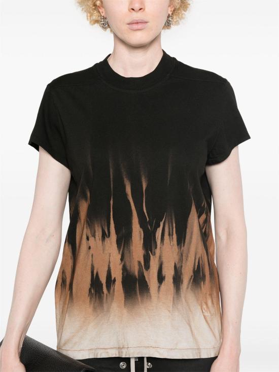  릭 오웬스 반팔 티셔츠 DS02D2208RNSUN 0983 BLACK TERRA - RICK OWENS