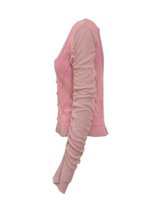  코르미오 가디건 ELENA ORTENSIA PINK - CORMIO