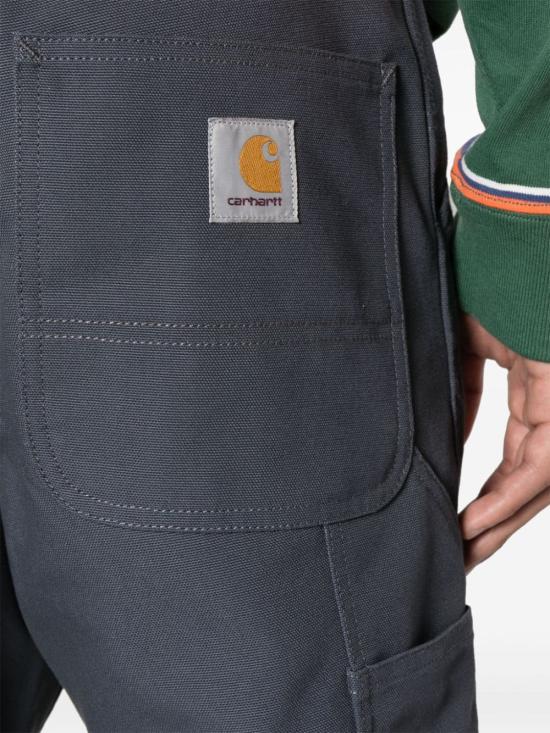  칼하트 WIP 디어본 캔버스 싱글 니 팬츠 I031497 1CQ0132 Grey - CARHARTT WIP