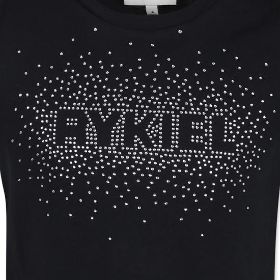 24FW [키즈] 소니아리키엘 티셔츠 A00249 09B BLACK - SONIA RYKIEL