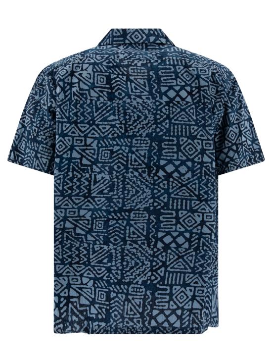 24FW 빔스 반팔 셔츠 3801011113975 Blue - BEAMS