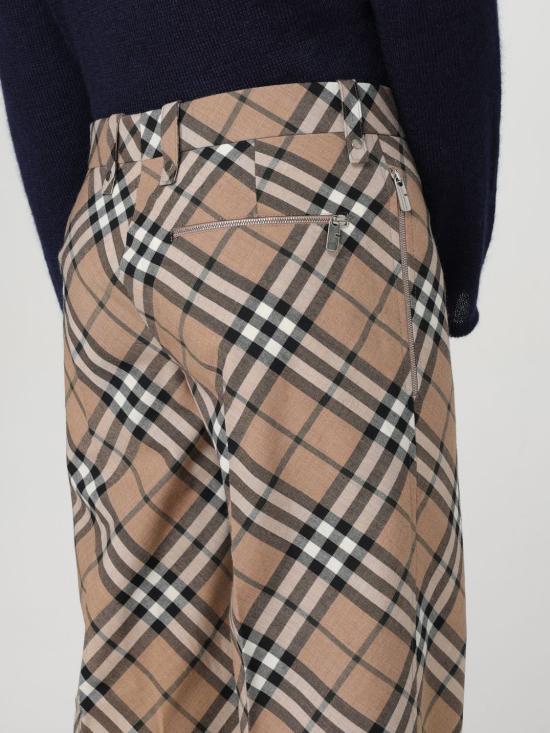 25FW 버버리 자수 블랜드 팬츠  8091946 Beige - BURBERRY