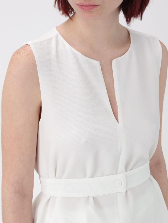  엠포리오 아르마니 민소매 티셔츠 E3NK1BF9902 101 White - EMPORIO ARMANI