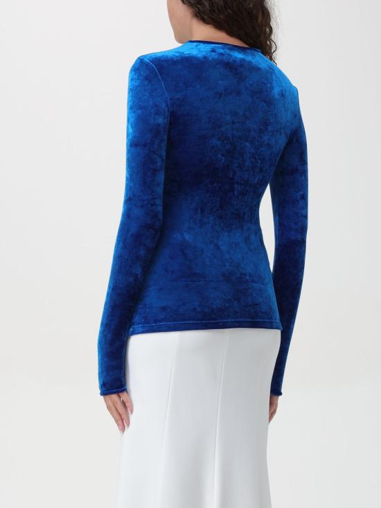 24FW 조르지오 아르마니 스웨터 6DAM75AJZXZ UBA2 Royal Blue - GIORGIO ARMANI