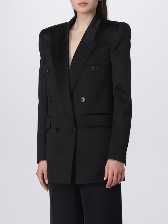  생로랑 자켓 736799Y013G 1000 Black - SAINT LAURENT