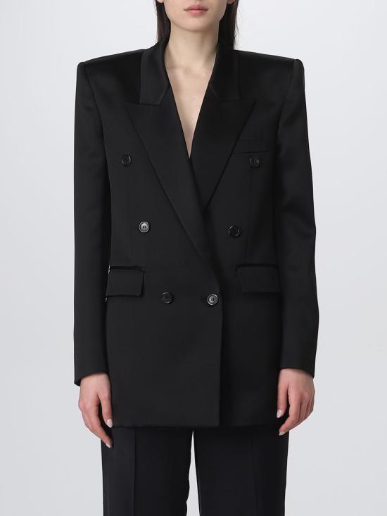  생로랑 자켓 736799Y013G 1000 Black