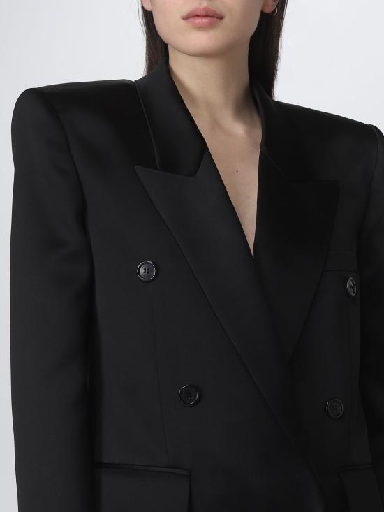  생로랑 자켓 736799Y013G 1000 Black - SAINT LAURENT