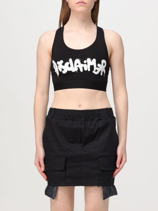 25FW 디스클레이머 트레이닝 티셔츠 54475 NERO Black