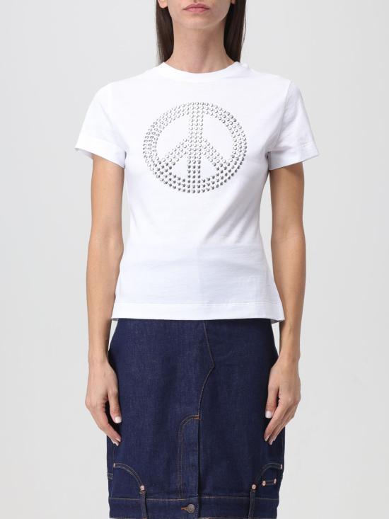  모스키노 반팔 티셔츠 07113262 0001 White