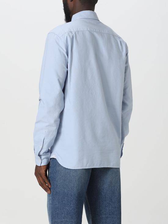 25FW 프레드페리 긴팔 셔츠 M5516 146 Gnawed Blue - FRED PERRY