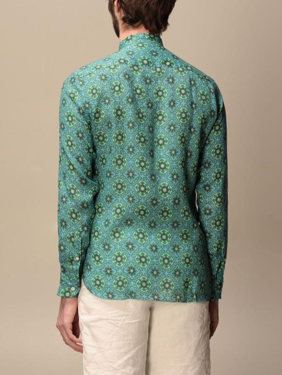  페닌슐라 긴팔 셔츠 FILICUDI CAMICIA COREANA VAR 3 Green - PENINSULA