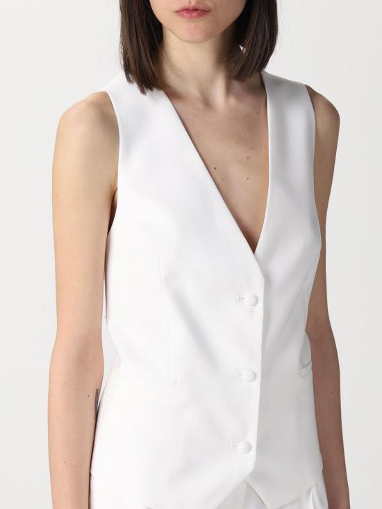  페데리카 토시 자켓 GL0870VI0128 0001 White - FEDERICA TOSI