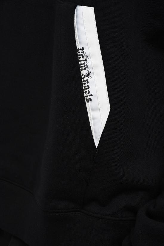 팜앤젤스 후드 티셔츠 PMBB126E23FLE0021003 Black - PALM ANGELS